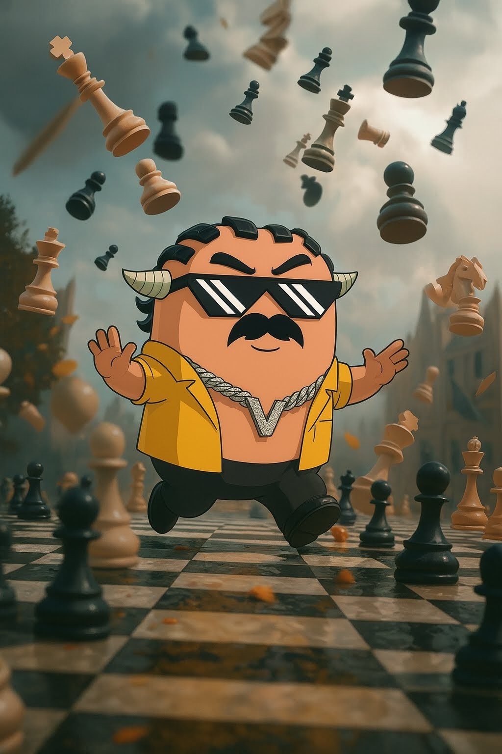 VARKI playing chess